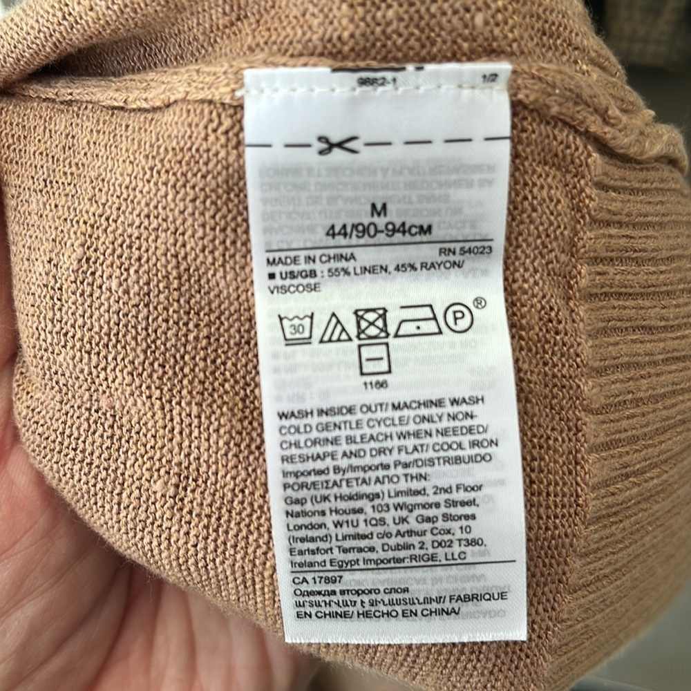 Banana Republic Linen Cardigan - Picture 8 of 9